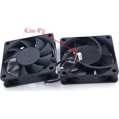 New Original AD0612LX-H93 DC12V 0.13A 6CM 60x60x15MM 3 Lines Pojector Cooling fan 1Set