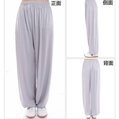 5colors high quality Summer&Spring tai chi athletic pants taijiquan kung fu martial arts performances trousers bloomers