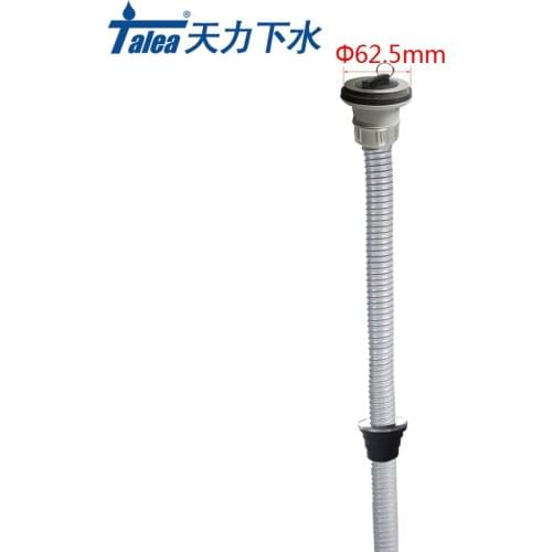 Talea Single Laundry Basin Drain Strainer kit sink drain hose Drain Pipes drainage system Plastic flexible drain pipe Z5076C001