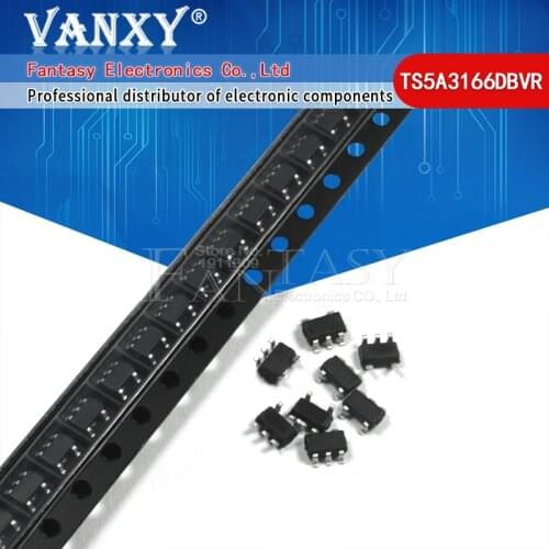 10PCS TS5A3166DBVR SOT TS5A3166 SOT23-5 new original