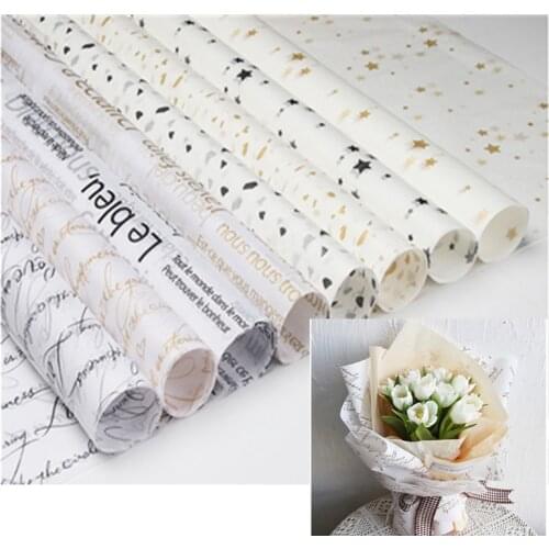 50sheet Tissue Paper DIY Craft Paper Roll Flowers Clothing Shirt Shoes Gift Packaing Wine Wrapping Paper