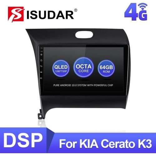 ISUDAR V57S Android Autoradio For Kia/K3/Cerato FORTE 2013-2017 Car Multimedia Player Stereo System Voice Control IPS No 2 Din