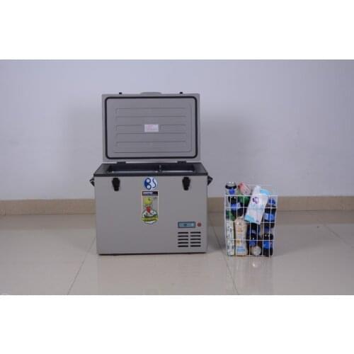 Free shipping to Thailand 45L Car Refrigerator Portable Home Solar Powered Energy Fridge Camping Freezer Compressor