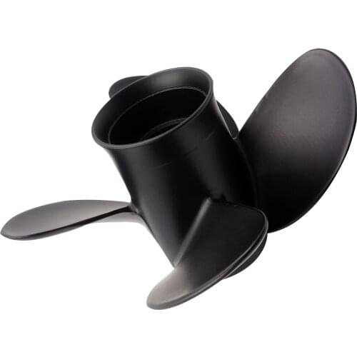 Free shipping 4x10.3x13 for Suzuki 25hp-70hp 4 blades aluminium propellers 13 teeth right hand boat accessories marine propeller