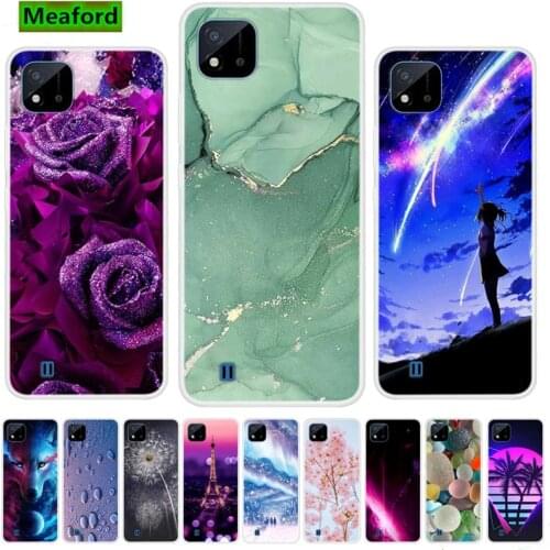 For OPPO Realme C20 Case Cartoon Soft TPU Silicone Phone Case For OPPO Realme C20 6.50" Funda Protective Back Case for RealmeC20