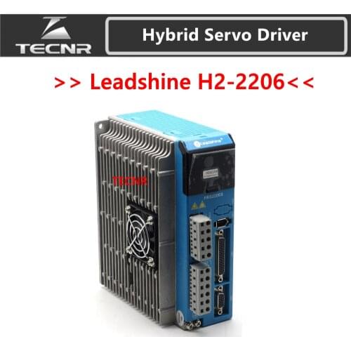 Leadshine HBS2206 H2-2206 AC Hybird Servo Stepper Driver 2 Phase 0-220VAC 6A for 86 110mm Motor