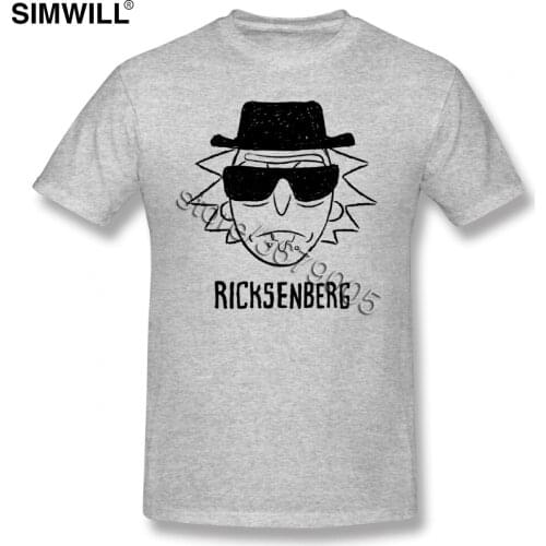 Mens Streetwear Short Sleeved Heisenberg Graphic T Shirt Round Neck Soft Cotton Tshirt Plus Size Tee Breaking Bad Merchandise
