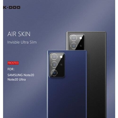 K-Doo Air Skin ultra slim mobile phone case frosted matte cover super thin and light cover for Samsung note20/note20 ultra