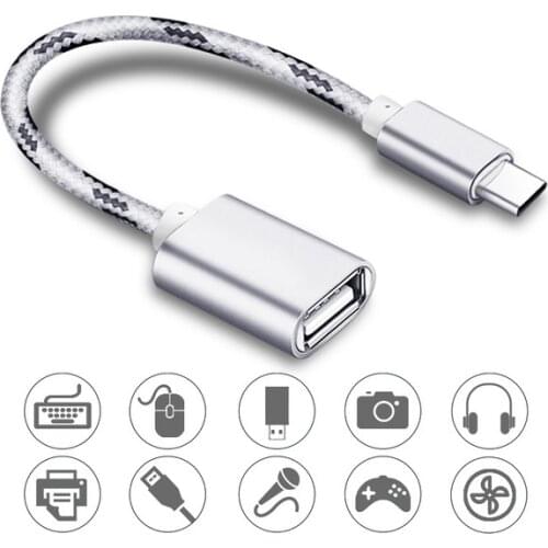 Micro USB TypeC OTG Cable Adapter Male to Female USB 3.1 Type A To Type C Adapter for Huawei Xiaomi Samsung,Tablet, PC baseus