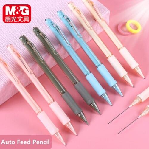 M&G Mechanical Pencil 0.5mm 0.7mm Lead Professional Automatic Pencils Student Drawing for school office supplies
