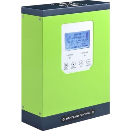 20A Mppt Solar Charge Controller Solar Panel Regulator Automatic 12V 24V 48V 96 LCD Auto Lithium-ion Battery Lead-acid Cell