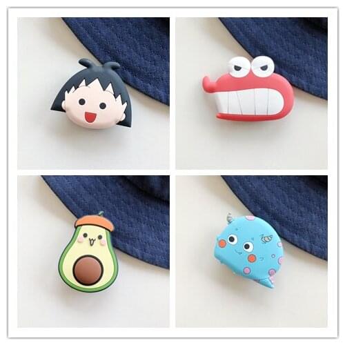 Cartoon Lovely Kids Phone Holder Portable Bracket Adjustable Folding Stander for iPhone for Xiaomi for Huawei