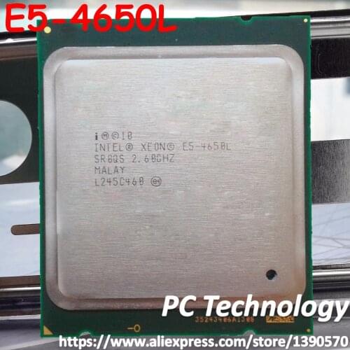 E5-4650L Original Intel Xeon E5 4650L 2.6GHZ 8-Core 20MB SmartCache E5 4650 L FCLGA2011 115W free shipping