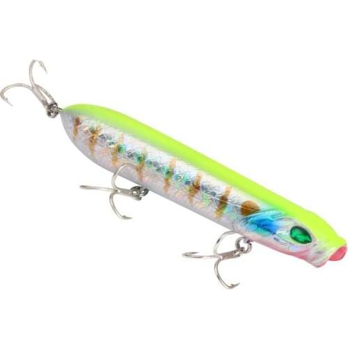 Floating Pencil Fishing Lures 10Cm/8Cm 7Colors Artificial Bait Sinking Slowly 3D Eyes Wobbler Tackle for Pike Bass Carp Swimbait