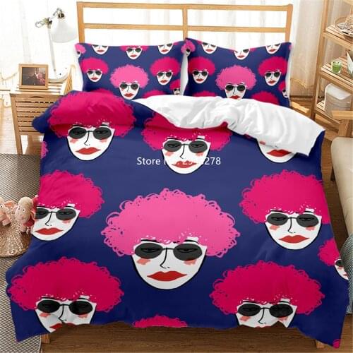 3D digital printing urban color pattern bedding comfort duvet quilt cover pillowcase teen bedroom decoration home textile