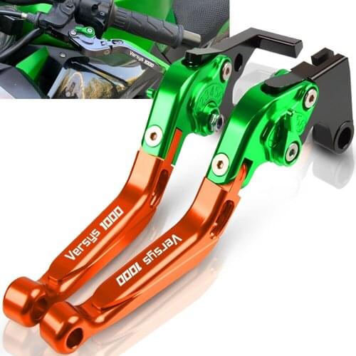 For Kawasaki VERSYS 1000 2015 2016 2017 2018 2019 Accessories Motorcycle CNC Adjustable Extendable Foldable Brake Clutch Levers