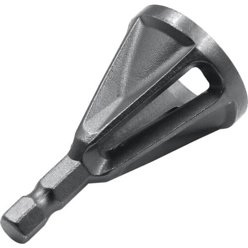 Burr Remove Drill Bit 1/4'' Hex Shank Nut Deburring External Chamfer Tool Stainless Steel Wood Plastic Copper Brass Repairs Tool