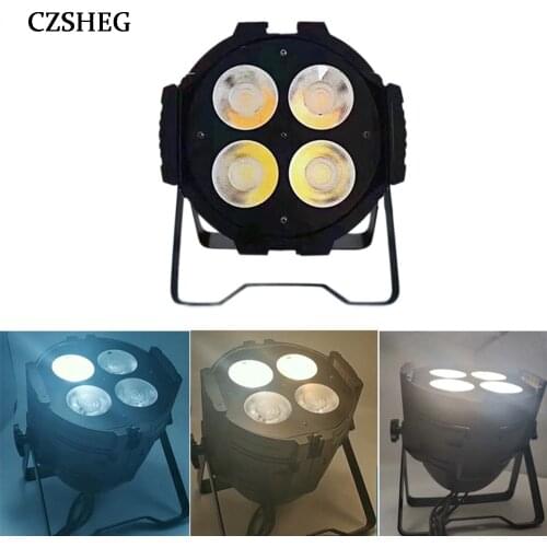 Led Par lighting 4x50W COB warm white cold white Par with bar door Led spotlight DJ light disco stage light music party