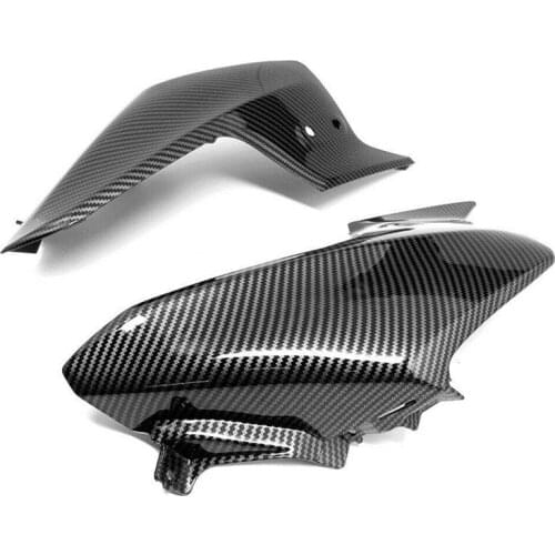 Carbon Fiber Paint Front Nose Side Headlight Fairing Cowl Fit For HONDA CBR 600F 2011-2013