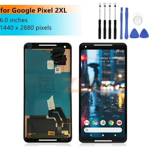 For Google Pixel 2XL LCD Display Touch Screen Digitizer Assembly for Google Pixel 2XL screen Replacement Repair Parts