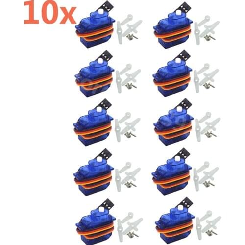10Pcs SG-50 5g Mini/Micro Digital Servo Motor For RC Remote Airplane Car Helicopters Plane Boat Trex SG50