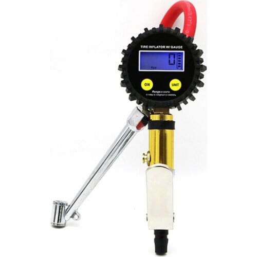 80% 2021 Hot Sell Tire Pressure Gauge Digital High-precision Air Compressor Meter Anti-rust Tyre Air Pressure Tester Car