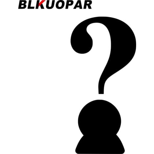 BLKUOPAR for Choice Work Person Asking Car Stickers Personality Creative Decals Occlusion Scratch Trunk Helmet Decor Car Label