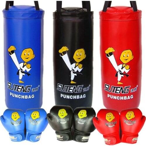 Boxing children gloves Thailand fight Sanda exercise fitness tools punching sandbags