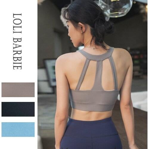 Yoga bra sports underwear quick-drying breathable fitness shirt