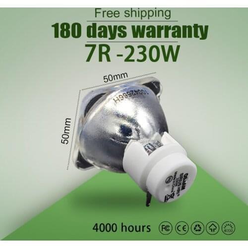 Hot Sales 7R 230W Metal Halide Lamp moving beam lamp 230 beam 230 SIRIUS HRI230W beam 7r 230w bulb