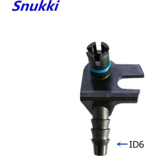 ID6 Y stype Y type Fuel pipe fittings auto Fuel line quick connector female connector for Haval 5pcs a lot