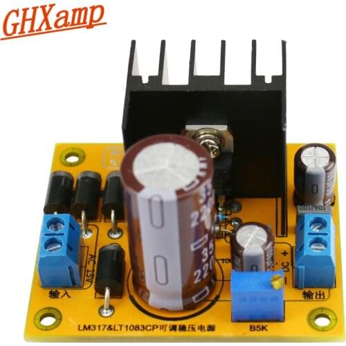 LM317 Power Supply Linear Regulated Power board DC1.25V-30V Adjustable 1pc