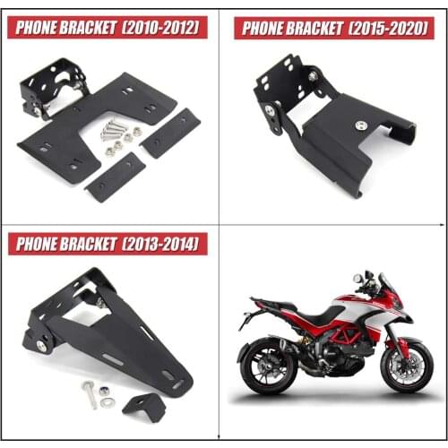 NEW Motorcycle Stand Holder Smartphone Phone GPS Navigation Plate Bracket For Ducati Multistrada 1200 1 order