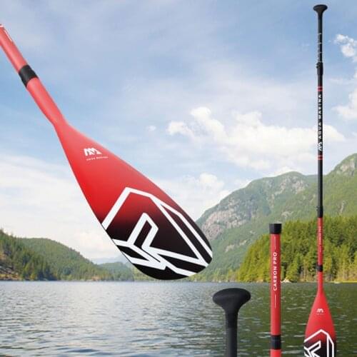 Upgrade Carbon Pro Full Carbon SUP Paddle Red Black Stand Up Paddle Board Professional Racing Paddle Kayak Paddle B0302771