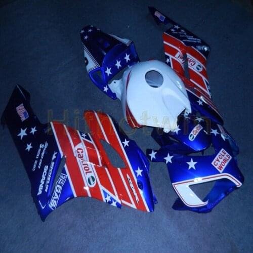 Motorcycle article Fairing for CBR1000RR 2004-2005 CBR 1000 RR 04 05 body kit+ Botls+Injection mold red blue M2