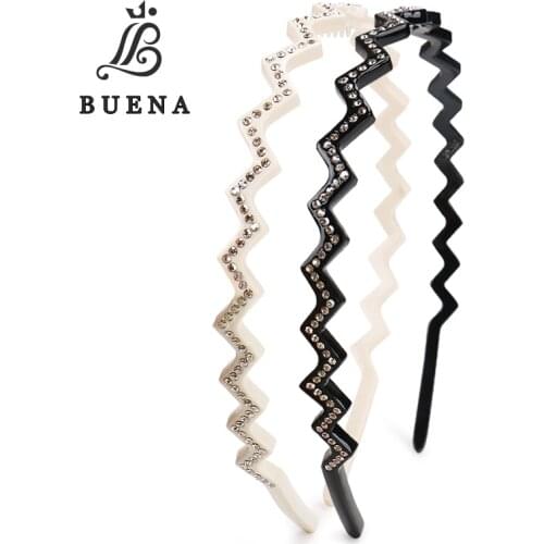 Alexandre De Paris Headbands High Quality France Acetate Headband for Women Rhinestone Headbands