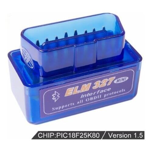 Vd ds150e cdp V1.5 Super MINI ELM327 Bluetooth ELM 327 PIC18F25K80 Version 1.5 OBD2 / OBDII for Android Torque Car Code Scanner