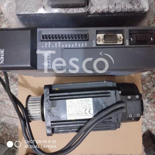 Servo motor MS-80ST-M02430B-20P7 driver DS2-20P7-AS 750W used