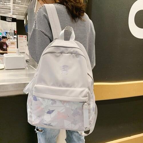 Waterproof Women Backpack Large Capacity Nylon Rucksack School Bags For Teenage Girls Casual Female Mocihlas Knapsack Bagpacks