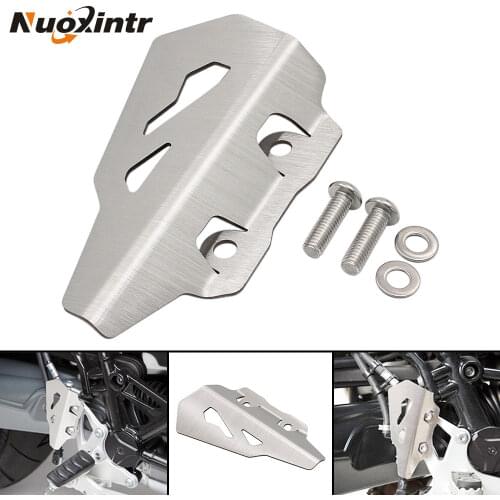 Nuoxintr Motorcycle Motocross Rear Brake Master Cylinder Guard Pump Cover Guard Protector For BMW R NINE T 2014 - 2018