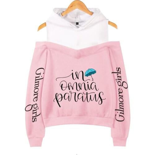 Gilmore girls American Family Ethics Drama Women Off-shoulder Hoodies Girls Sweatshirts gilmore girls Cute Women Clothes