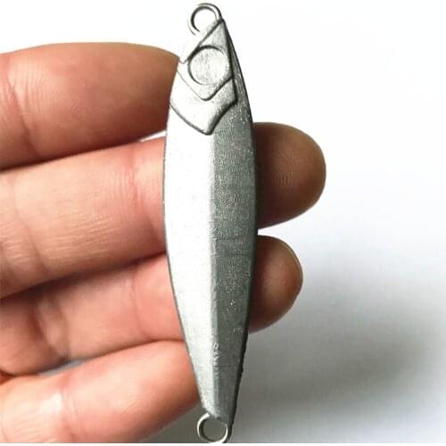 1pcs / lot 5.7cm20gknife Jigging Metal Spoon High Quality VIB artificial bait boat fishing lures lead fish lure