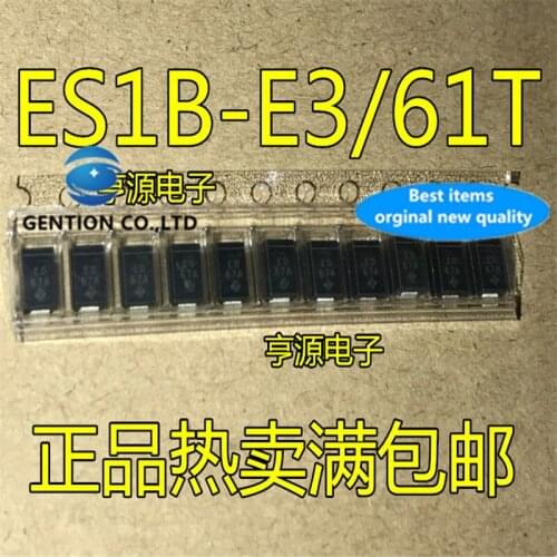 20Pcs ES1B-E3/61T DO-214AC in stock 100% new and original