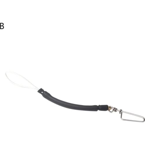 12cm Spearfishing Shockcord Bungee with Swivel Snap Clip for Speargun Shooting Line Copper Swivel