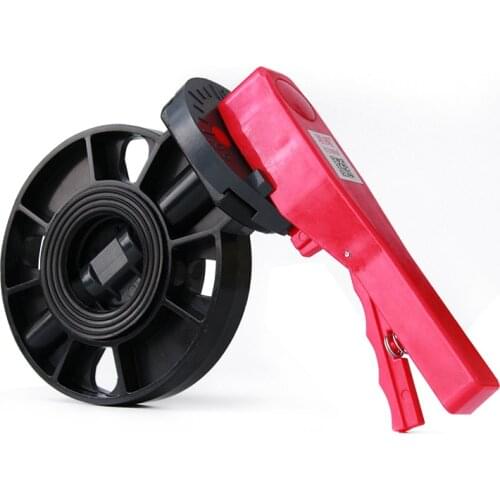 Gogo DN50 63mm PVC butterfly valve pipe valve switch flange gate valve water supply pipe fittings clip type