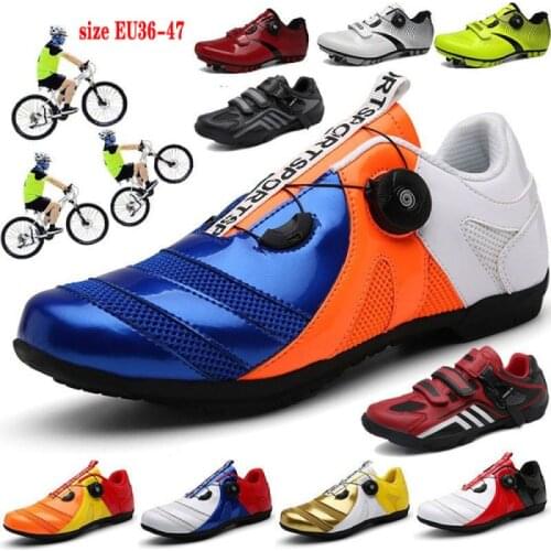 Mens/Ladies Mountain Bikes Road Bikes Nowhere to Ride Bicycles Riding Shoe Lock Fasteners Simple and Convenient Size EU36-47