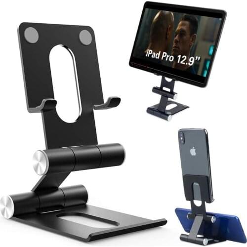 Multifunction Folding Desktop Tablet Holder For Samsung Xiaomi iPad Pro Stand Support Tablette iPad Pro Accessories Phone Stand