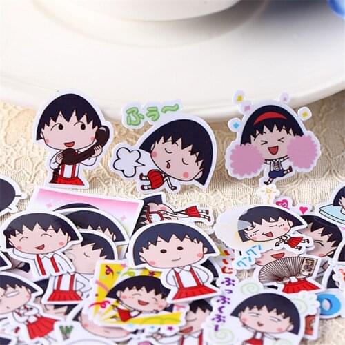 40 PCS Anime Cheerleader girl Paper Sealing Stickers Crafts And Scrapbooking book Decorative sticker DIY Stationery
