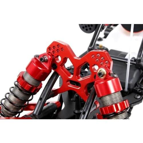 CNC Front Shock Absorber Bracket for 1/5 HPI Rovan KM BAJA 5B 5T 5SC Multiple Holes Adjustable Suspension Height RC Car Parts