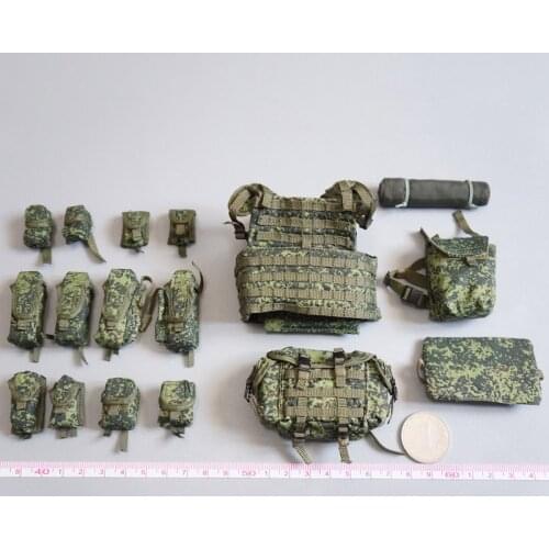 DAMTOYS DAM 1:6 scale 78078S Russian sniper special edition chest bag full set Model For Action Figure DIY Accessories